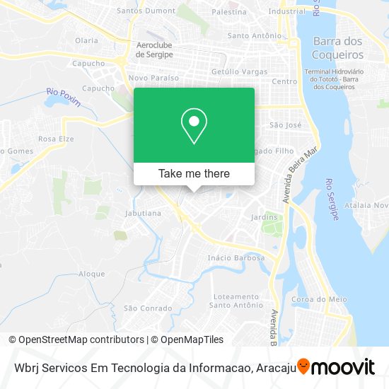 Wbrj Servicos Em Tecnologia da Informacao map