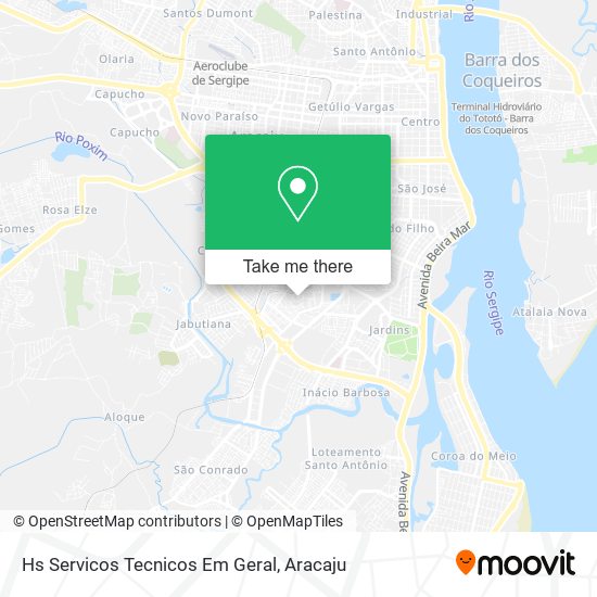 Hs Servicos Tecnicos Em Geral map