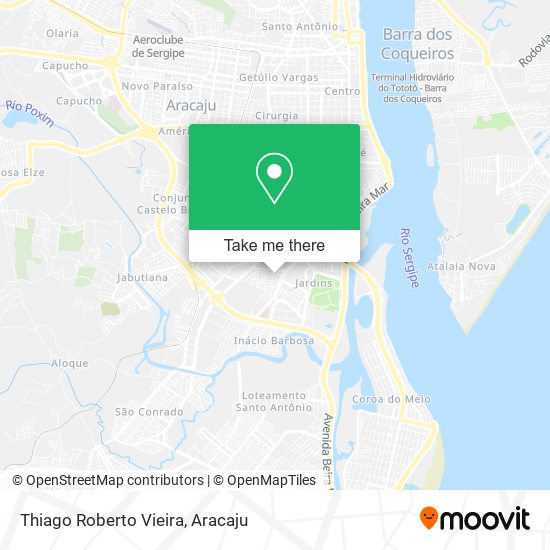 Thiago Roberto Vieira map