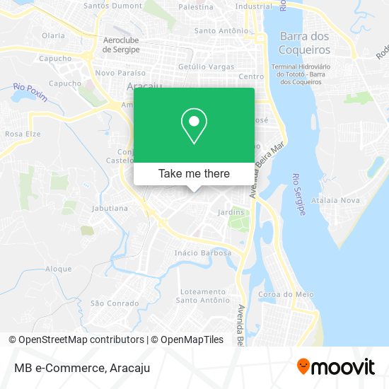 MB e-Commerce map