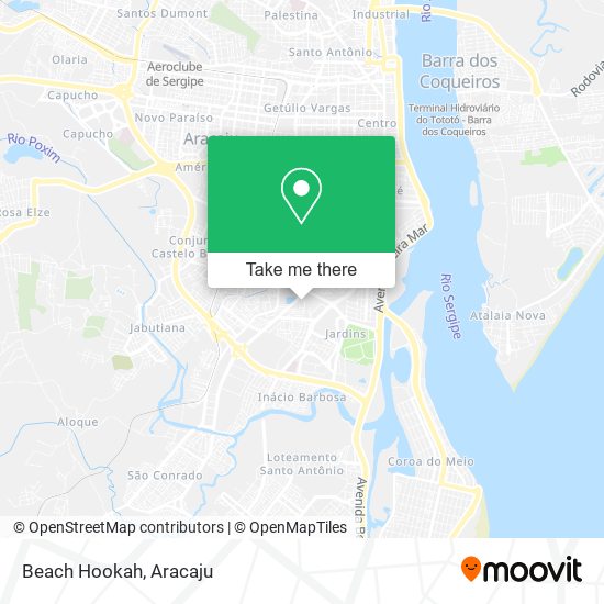 Beach Hookah map