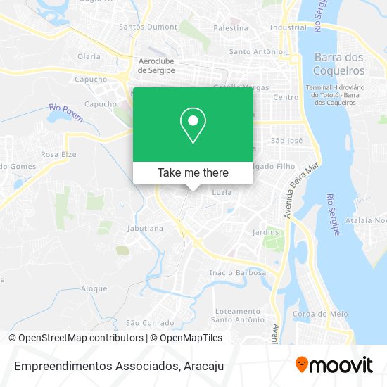 Empreendimentos Associados map