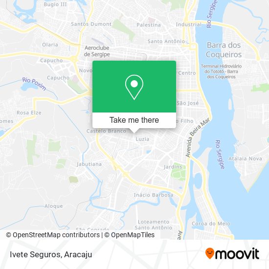 Ivete Seguros map