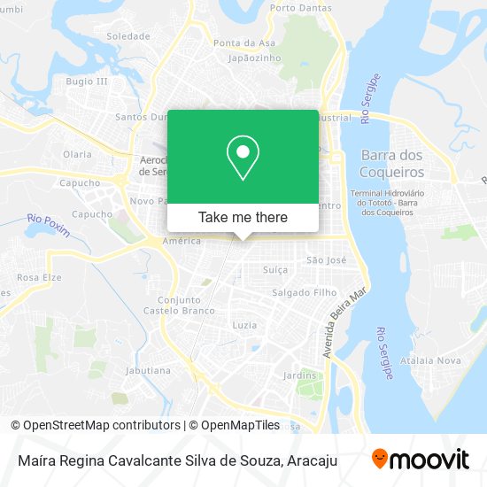 Mapa Maíra Regina Cavalcante Silva de Souza