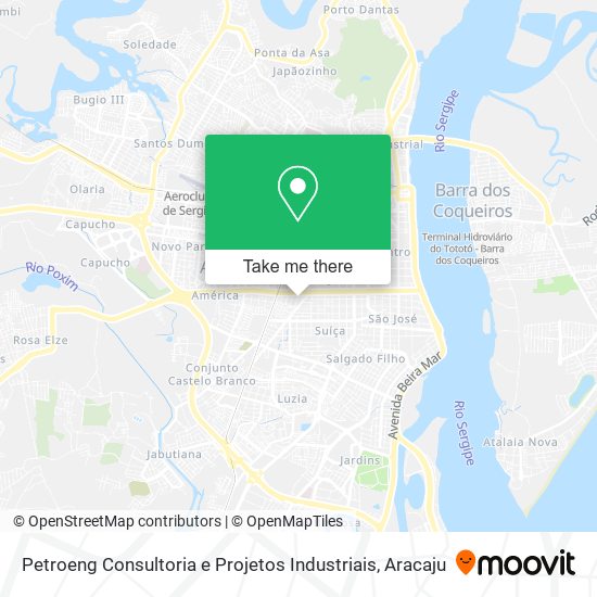 Mapa Petroeng Consultoria e Projetos Industriais