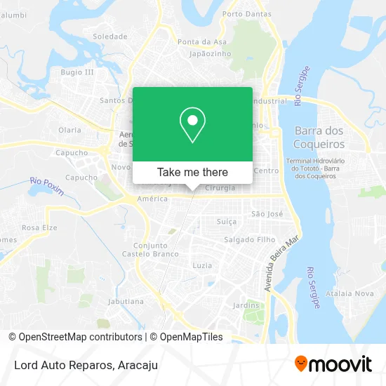 Lord Auto Reparos map