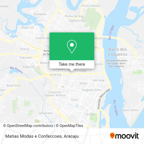 Matias Modas e Confeccoes map