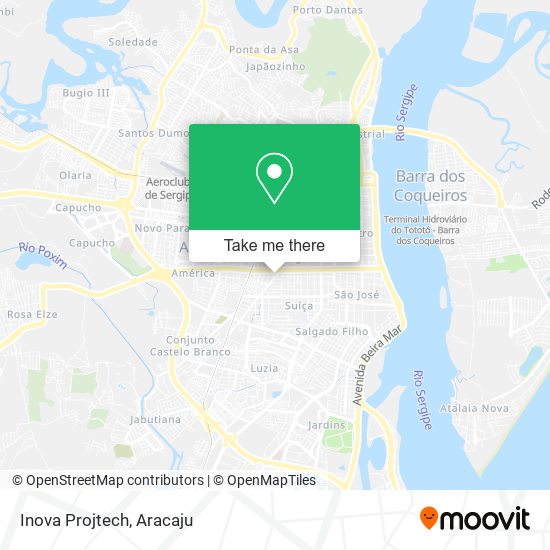 Inova Projtech map