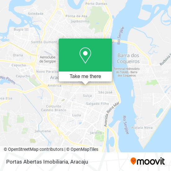 Portas Abertas Imobiliaria map