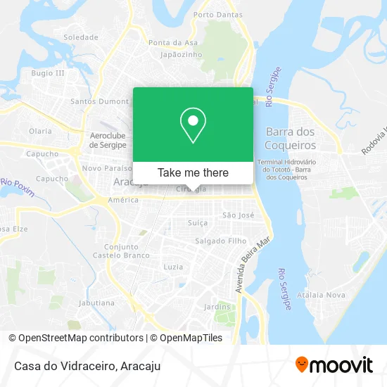 Casa do Vidraceiro map