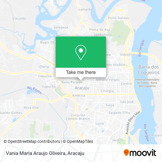 Vania Maria Araujo Oliveira map