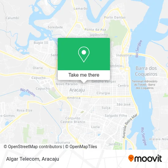 Algar Telecom map