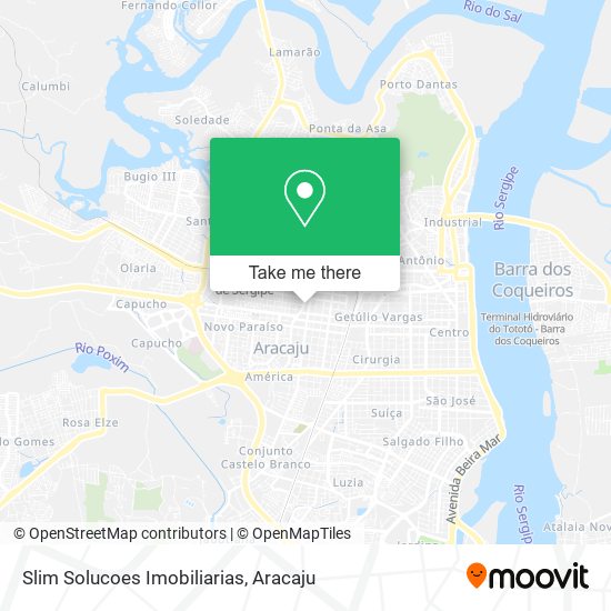 Slim Solucoes Imobiliarias map