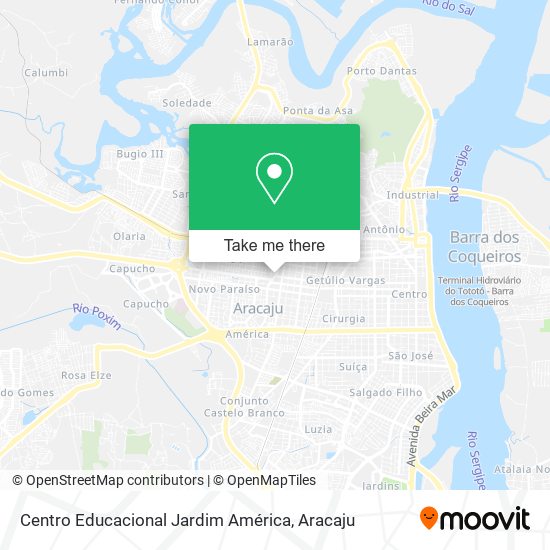 Centro Educacional Jardim América map