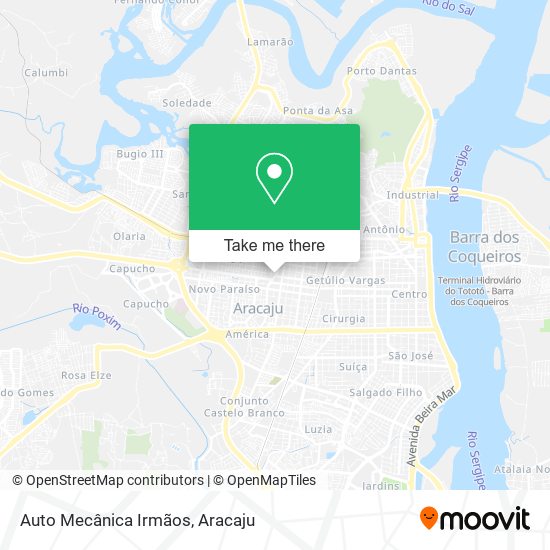 Auto Mecânica Irmãos map
