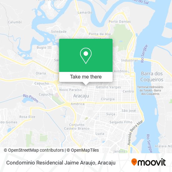 Mapa Condominio Residencial Jaime Araujo