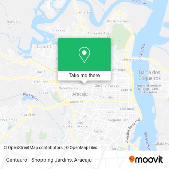 Mapa Centauro - Shopping Jardins