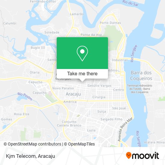 Kjm Telecom map