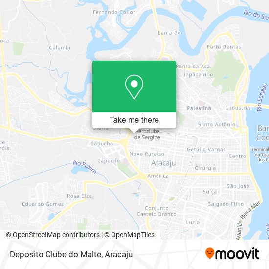 Deposito Clube do Malte map