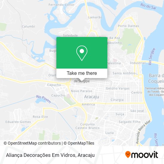 Mapa Aliança Decorações Em Vidros