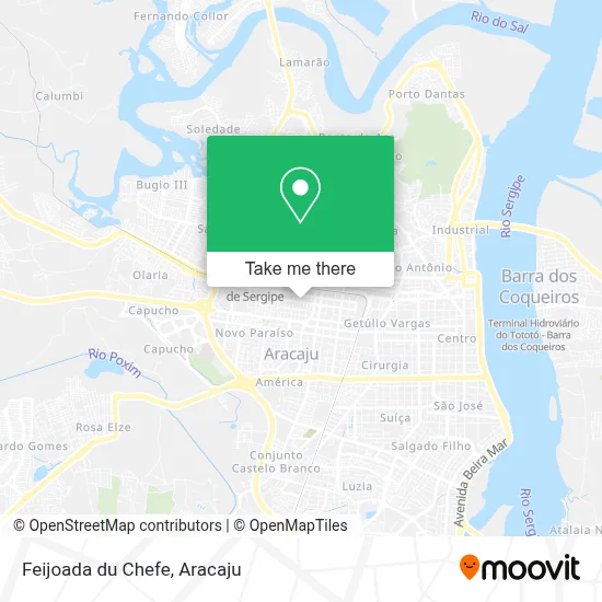 Feijoada du Chefe map