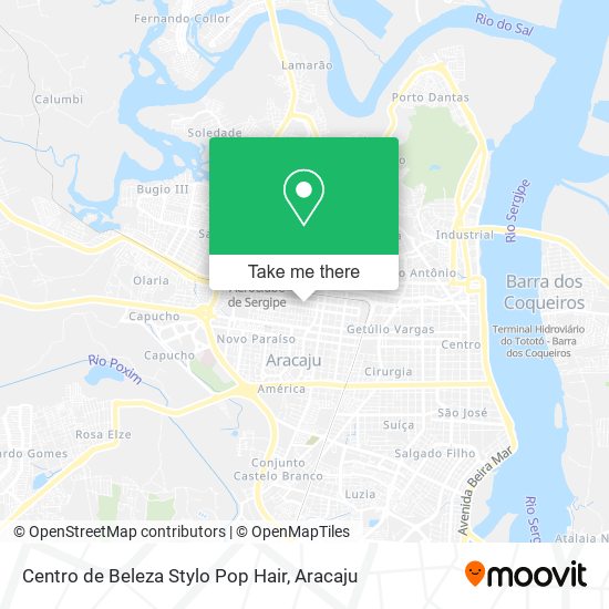 Centro de Beleza Stylo Pop Hair map