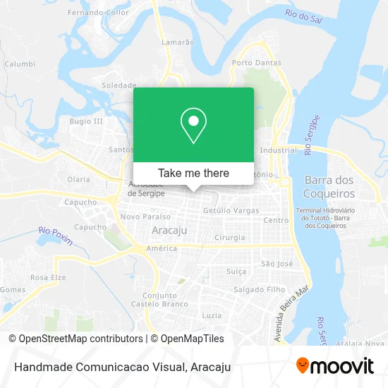 Handmade Comunicacao Visual map