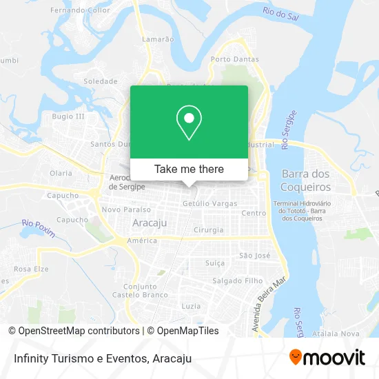 Infinity Turismo e Eventos map