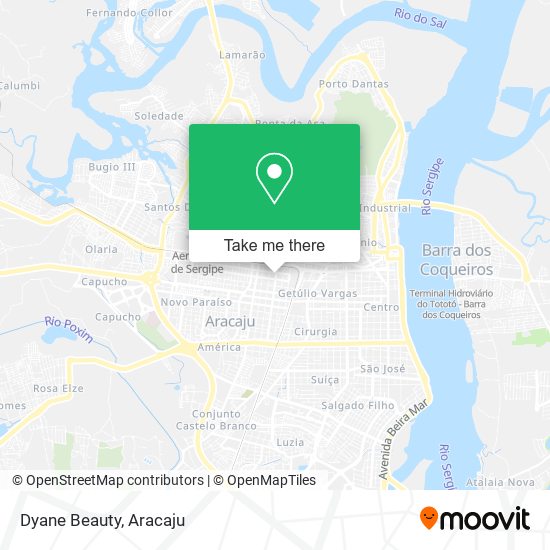 Dyane Beauty map