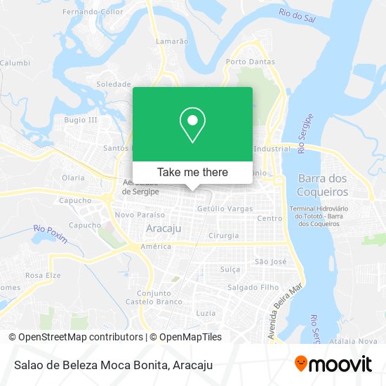 Salao de Beleza Moca Bonita map