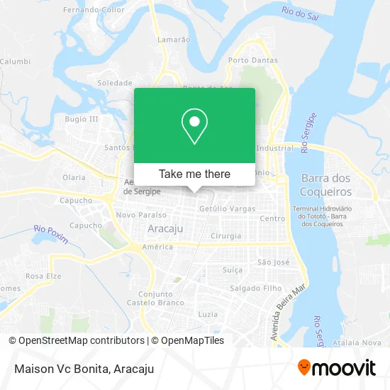 Maison Vc Bonita map
