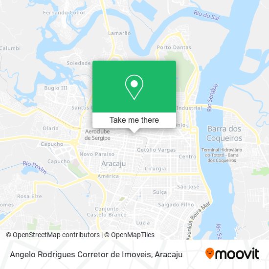 Angelo Rodrigues Corretor de Imoveis map