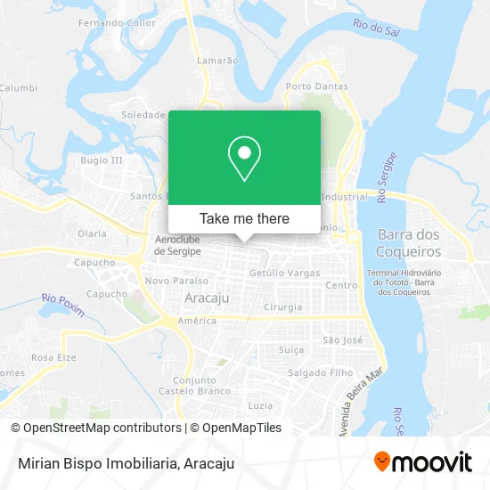 Mirian Bispo Imobiliaria map