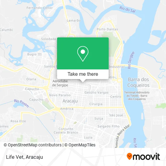 Life Vet map