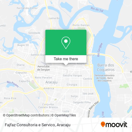 Fajfaz Consultoria e Servico map