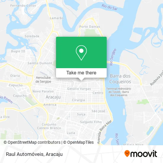 Raul Automóveis map