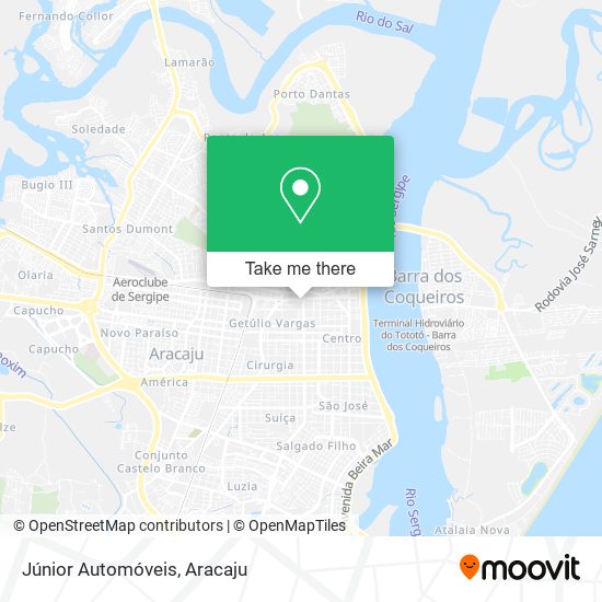 Júnior Automóveis map