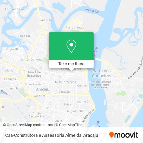 Caa-Construtora e Assessoria Almeida map