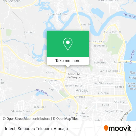 Intech Solucoes Telecom map