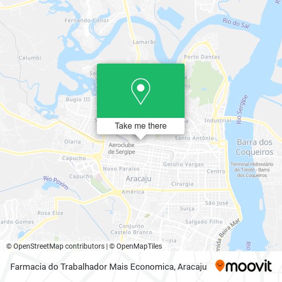 Farmacia do Trabalhador Mais Economica map