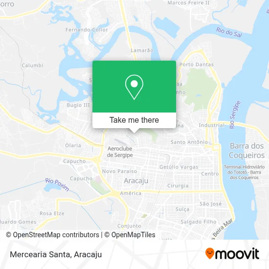 Mercearia Santa map