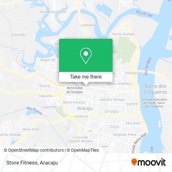 Store Fitness map