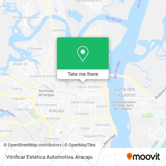 Vitrificar Estetica Automotiva map