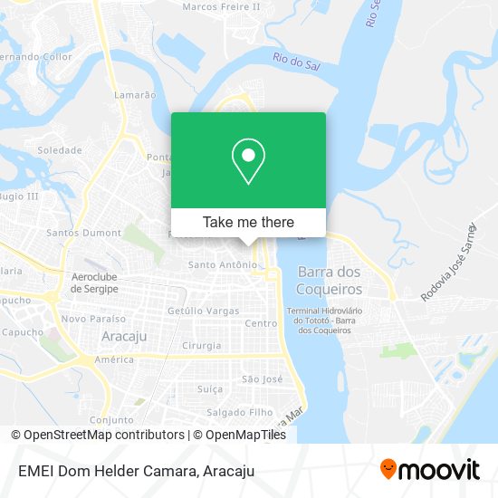 EMEI Dom Helder Camara map