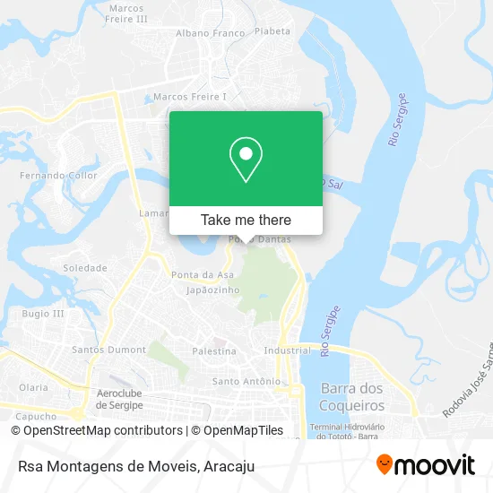 Rsa Montagens de Moveis map