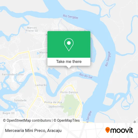 Mercearia Mini Preco map