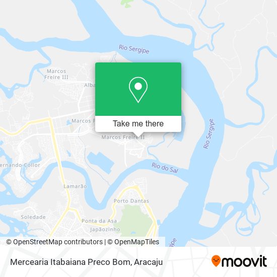 Mercearia Itabaiana Preco Bom map