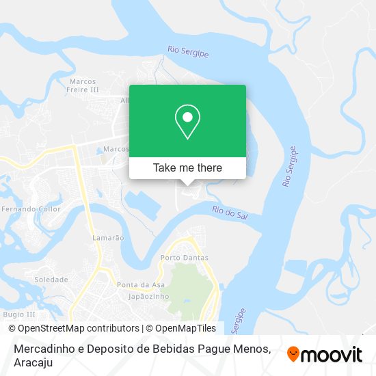 Mercadinho e Deposito de Bebidas Pague Menos map