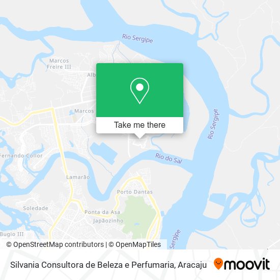 Silvania Consultora de Beleza e Perfumaria map