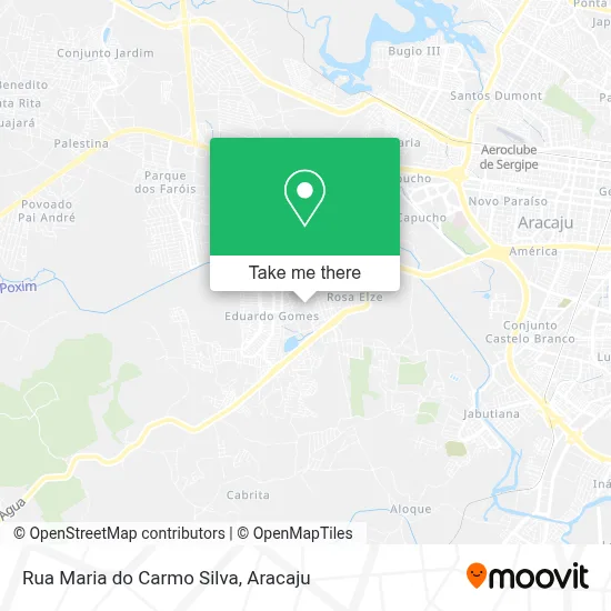 Rua Maria do Carmo Silva map
